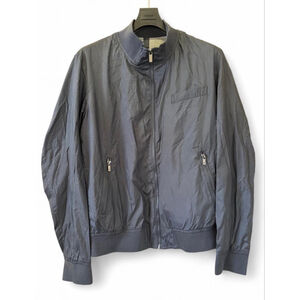 New Massimo Dutti Men's Nylon Jacket XL - Light Navy Blue, Lightweight, Stylish